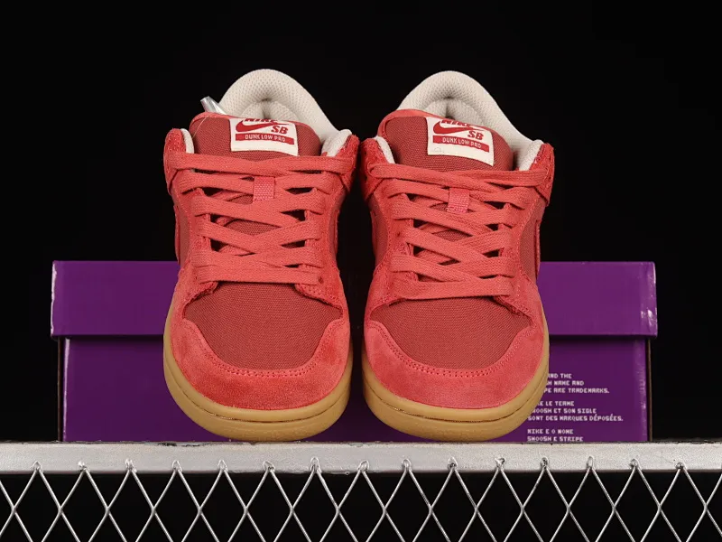 All categories Nk SB Dunk series Nk SB Dunk Low low-top sneakers Nk SB Dunk Low Pro "Adobe" red clay red pig color SB low-top sports and leisure sneakers DV5429-600